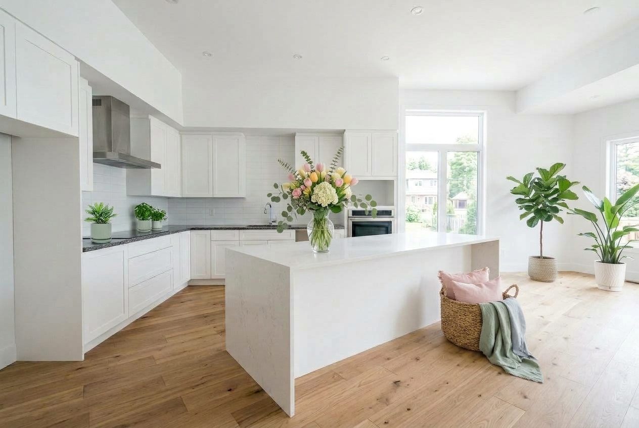 Kitchen after — Spring redesign with real products