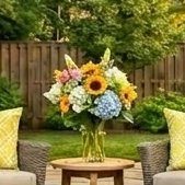 Sun Rays in Summer Bouquet