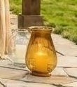 Candle Hurricane Amber - Etsy