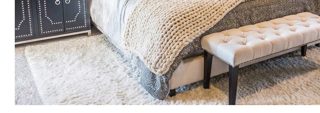 Area Rug for Living Room Bedroom: 6x9 White Soft Fluffy Shag Upgrade Non-Slip High Pile Carpet Large Fuzzy Plush Indoor Floor Decor Shaggy R